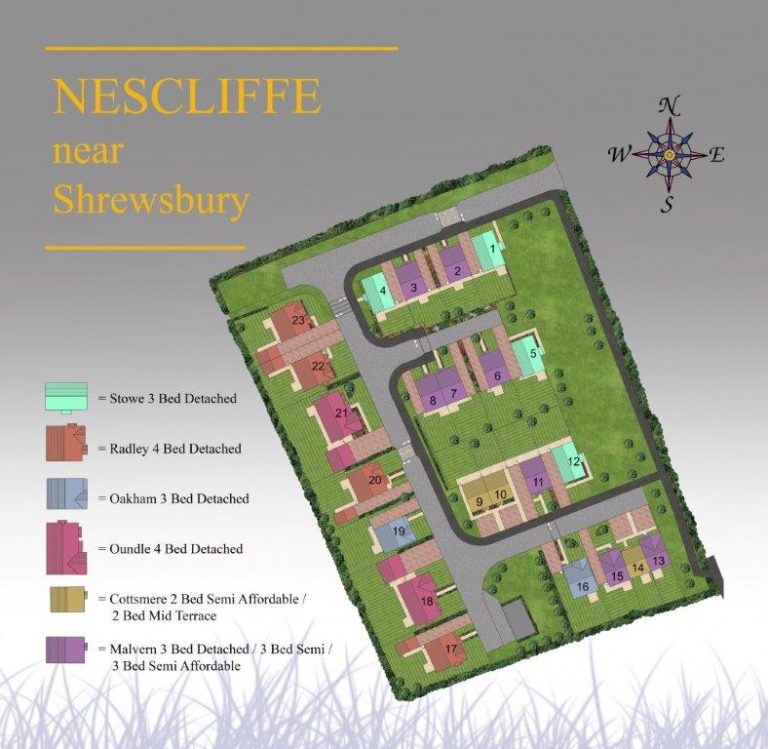Hopton Park Site Plan Nesscliffe